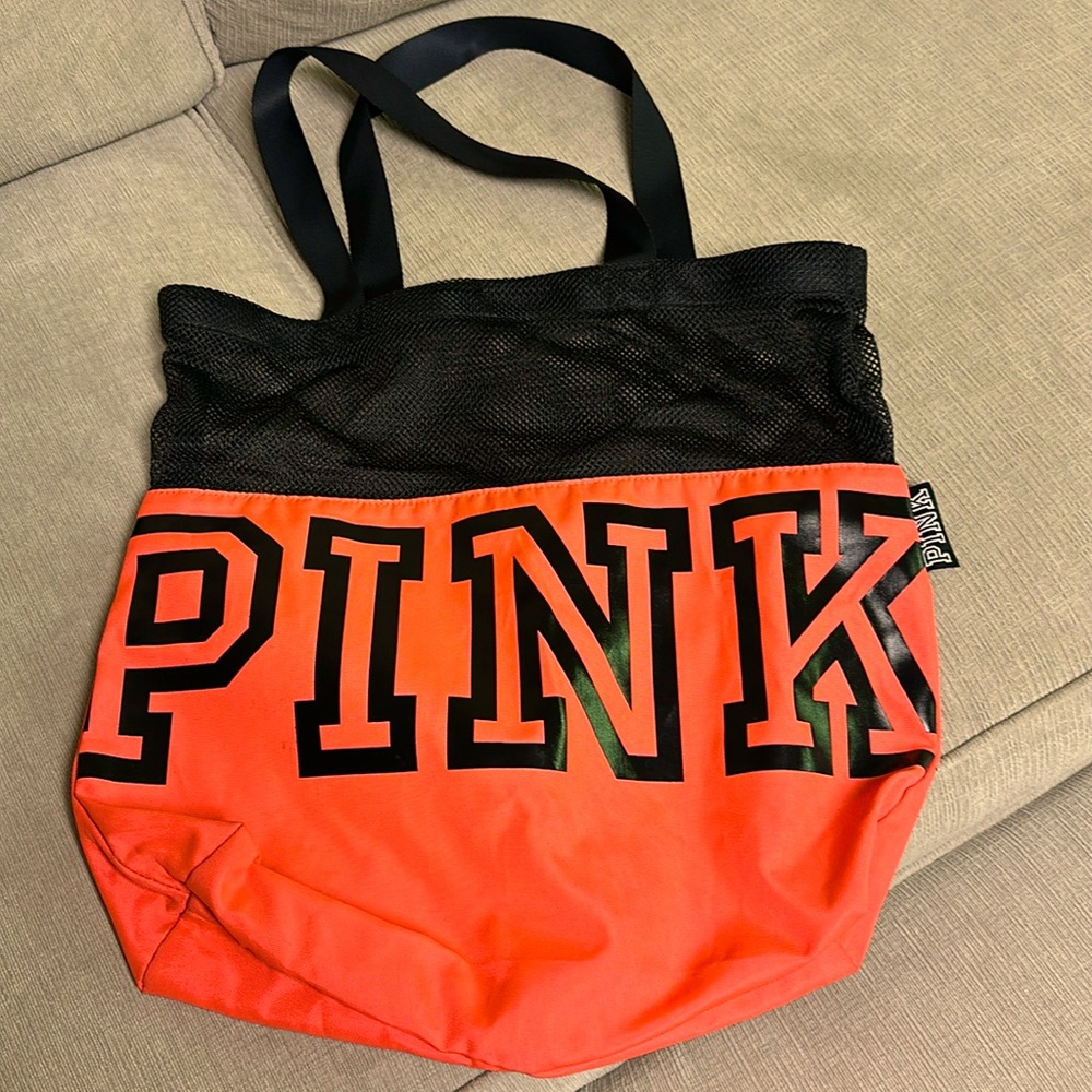VS Pink Beach Tote